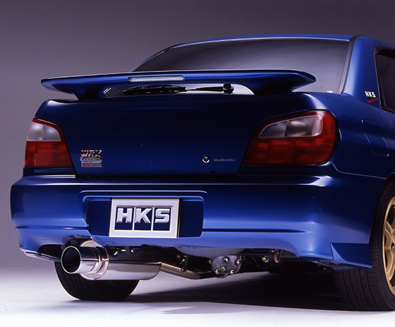 HKS マフラーシリーズ silent Hi-Power 31019-AF023 インプレッサ WRX ...